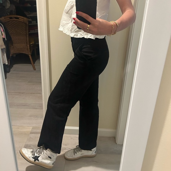 Brandy Melville Denim - NEW Brandy Melville Black Trousers